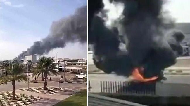 drone strikes in uae