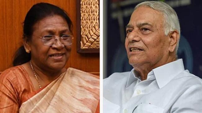 droupadi murmu vs yashwant sinha