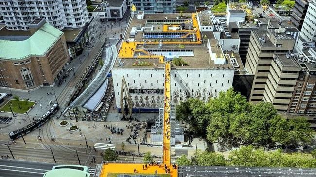 dutch port s rooftop walk shows post climate future