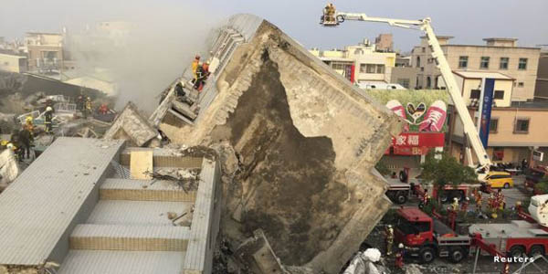 earth quake taiwan