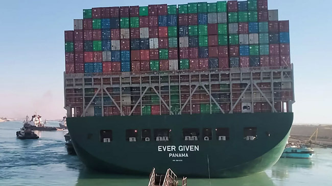 egypt seized ever given ship