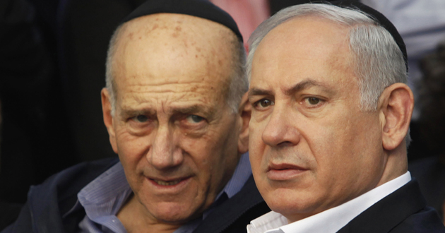 ehud olmert benjamin netanyahu