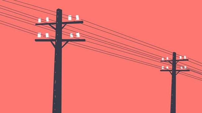 electriciy pole pull india