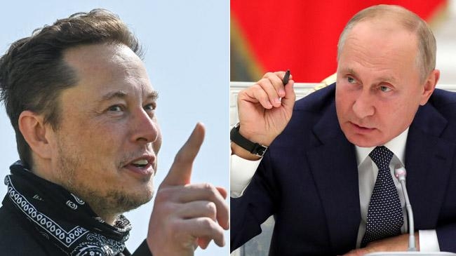 elon mask and putin
