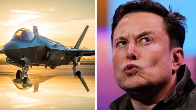 elon musk and f 35
