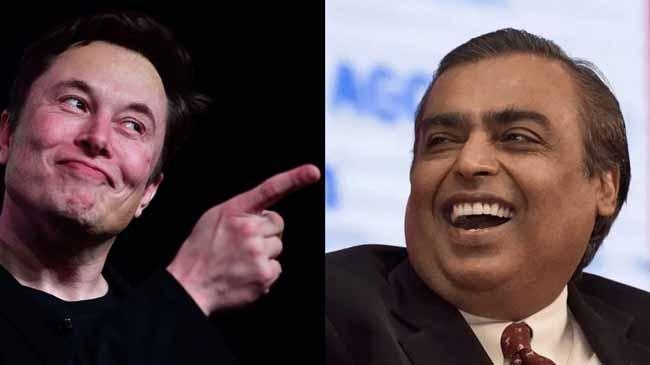 elon musk and mukesh ambani