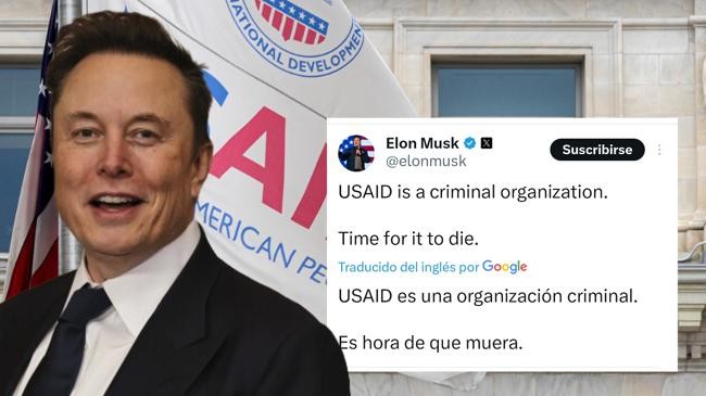elon musk post about usaid