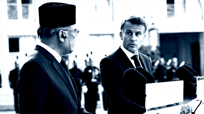 emmanuel macron and anwar ibrahim