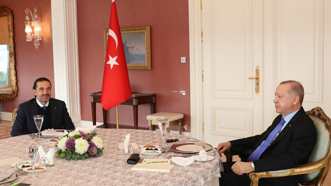 erdoan and hariri turkey