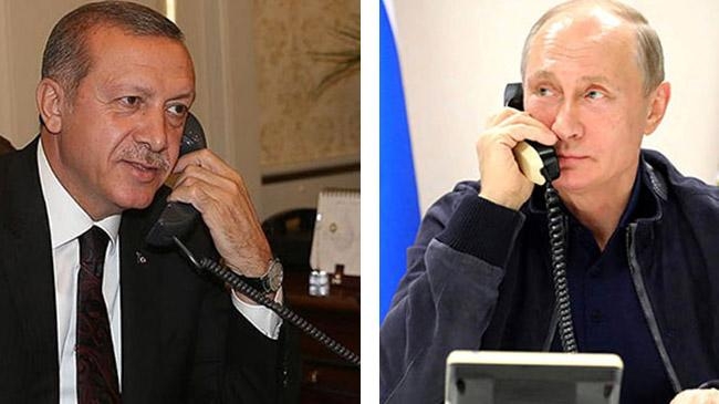 erdoan and putin phone call
