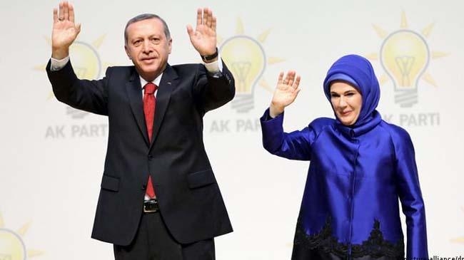 erdogan and his wife