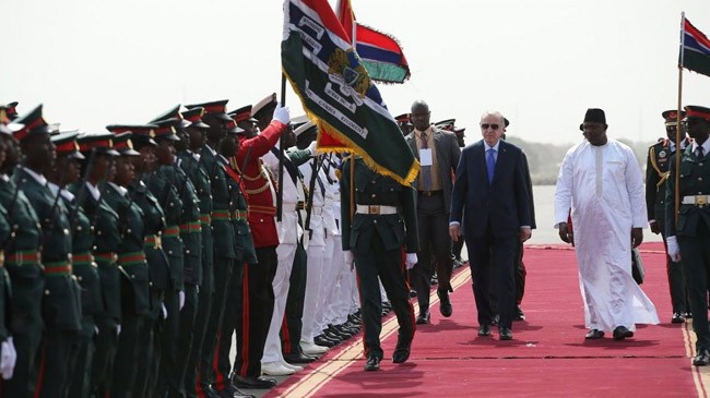 erdogan in gambia