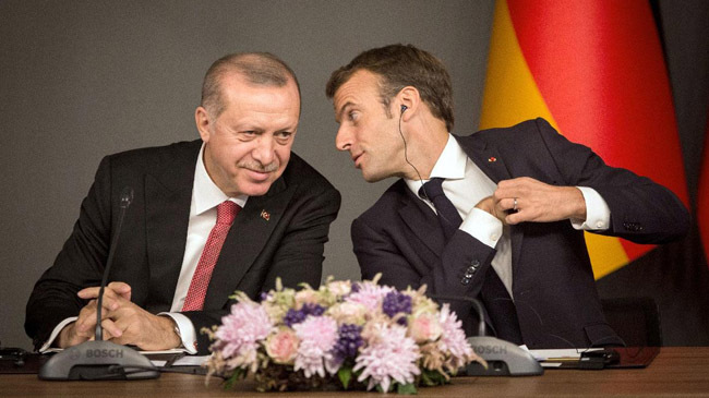 erdogan macron