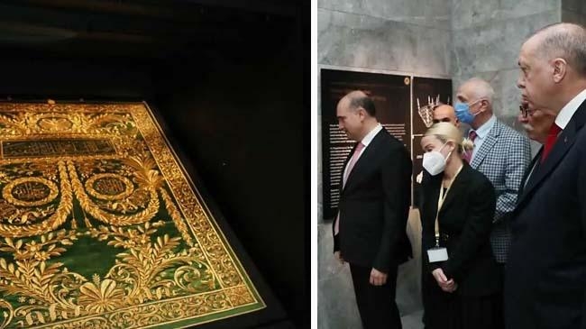 erdogan on friday attended the opening ceremony of the museum