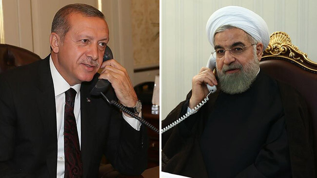 erdogan rouhani phone