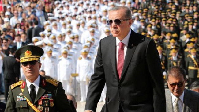 erdogan with troops