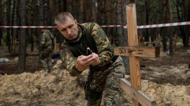 eu calls for war crime tribunal over uncovered mass graves in ukraine