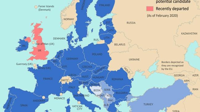 eu map
