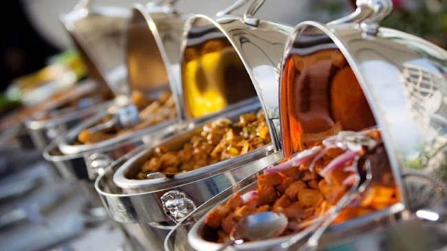 expensive weddings food