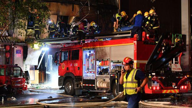explosion at barbecue restaurant