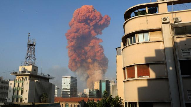 explosion bairut lebanon