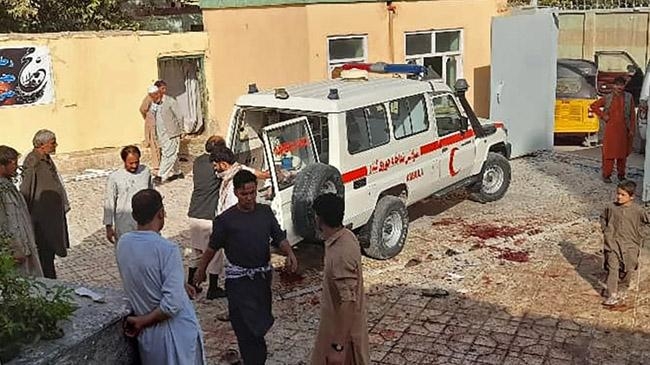 explosion kunduz mosque afghanistan