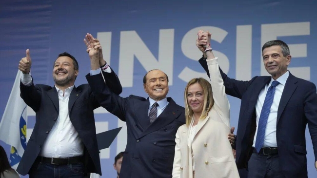 far right meloni looks for victory in italy