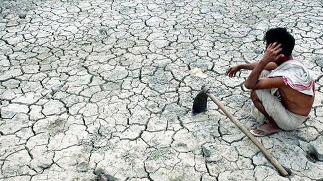 farmer in tension
