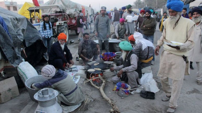 farmers procession delli 1