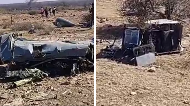 fighter jets crash