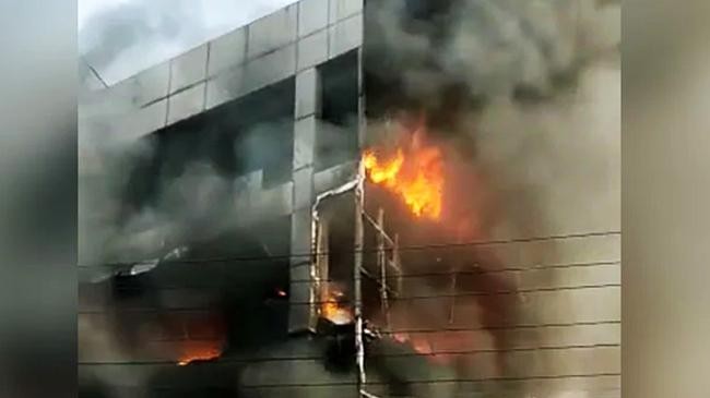 fire building