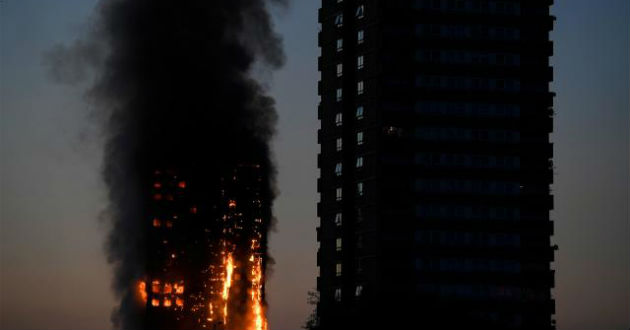 fire in london building2