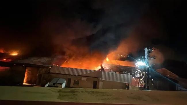 fire in the port city of haifa