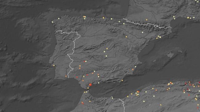 fires in spain