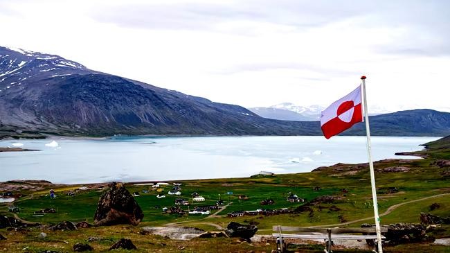 flag greenland
