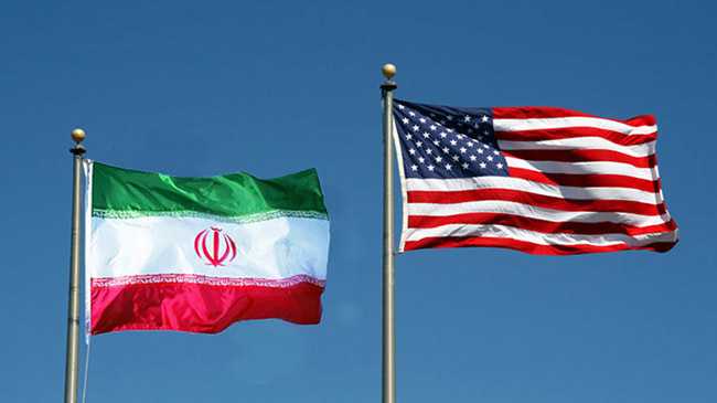 flag iran usa