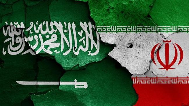 flag saudi arabia and iran