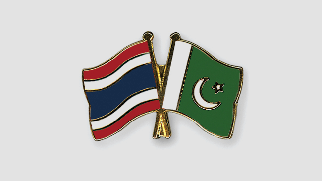 flag thailand and pakistan
