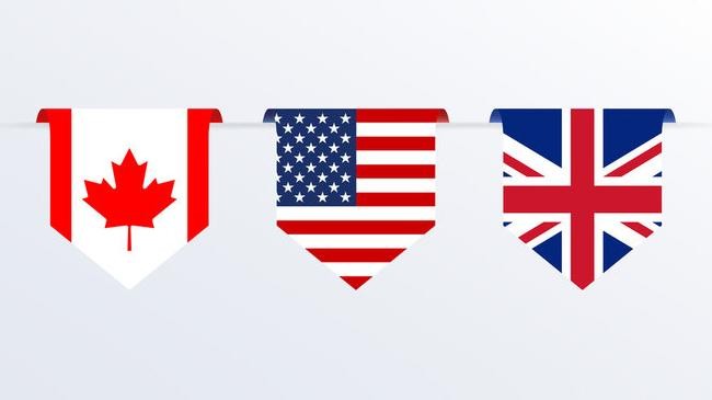 flag us uk and canada