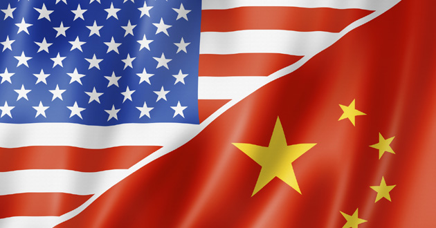 flag usa china