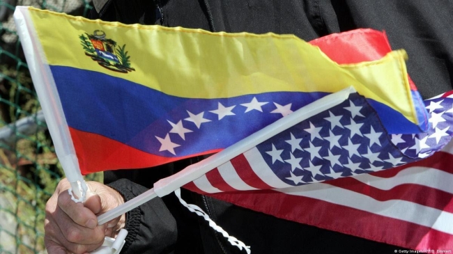 flag venezuela and the us