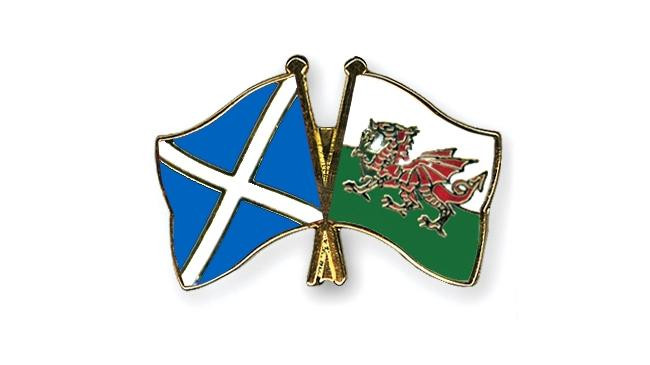flag wales and scotland