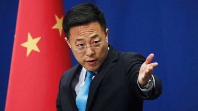 foreign ministry spokesperson zhao lijian