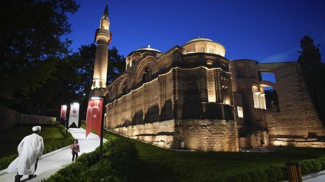 former byzantine church which formally opened as a mosque