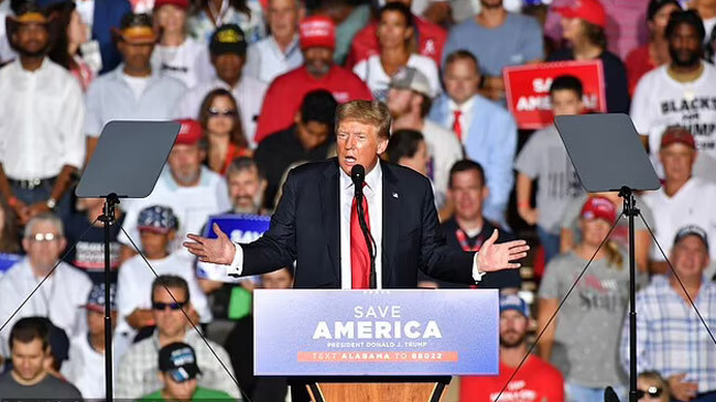 former us president donald trump
