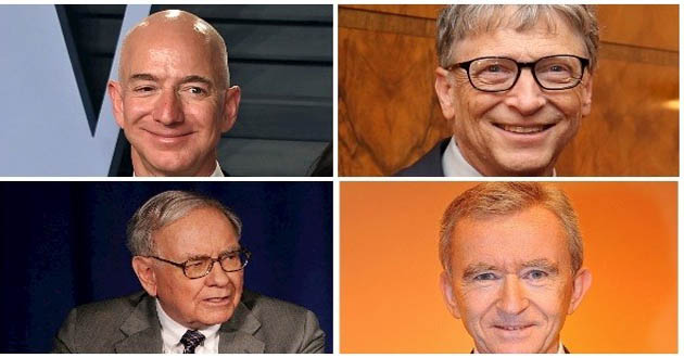 four richest man