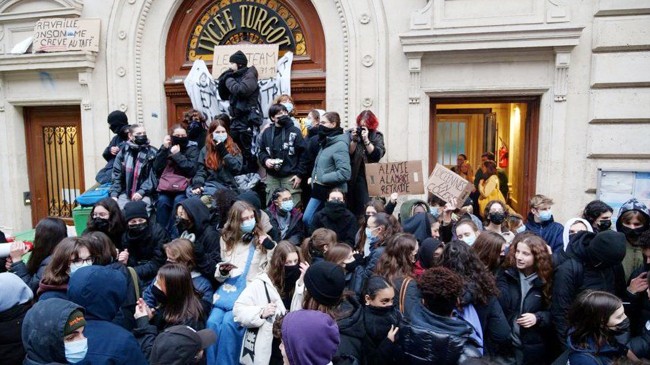 french school strike