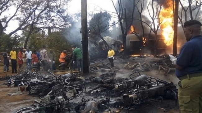 fuel tanker explosion in tanzania