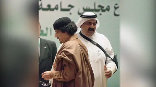 gaddafi and qatar al thani