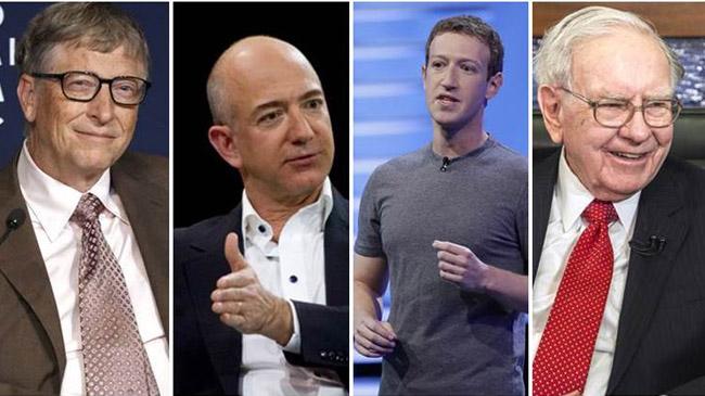 gates zukerberg bezos buffet